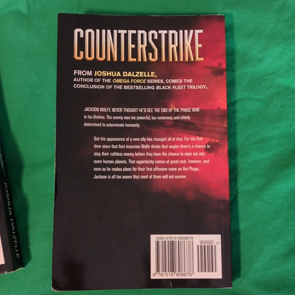 The Black Fleet Trilogy Warship, Call To Arms and Counterstrike Joshua Dalzelle - Picture 7 of 7